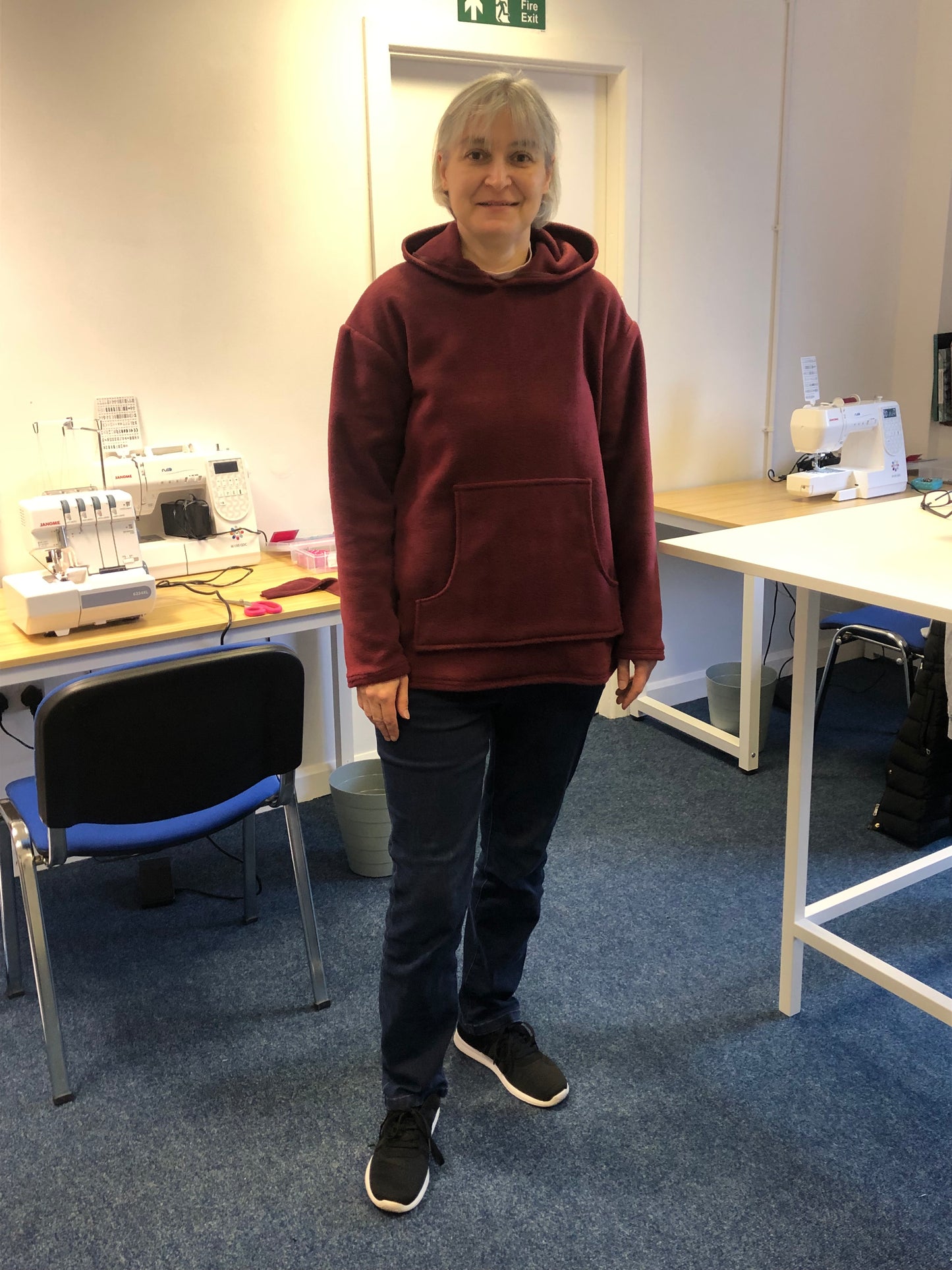 Confident beginner Unisex Fleece Hoodie - starting Monday 20th October evening 6.00-9.00 for 2 weeks