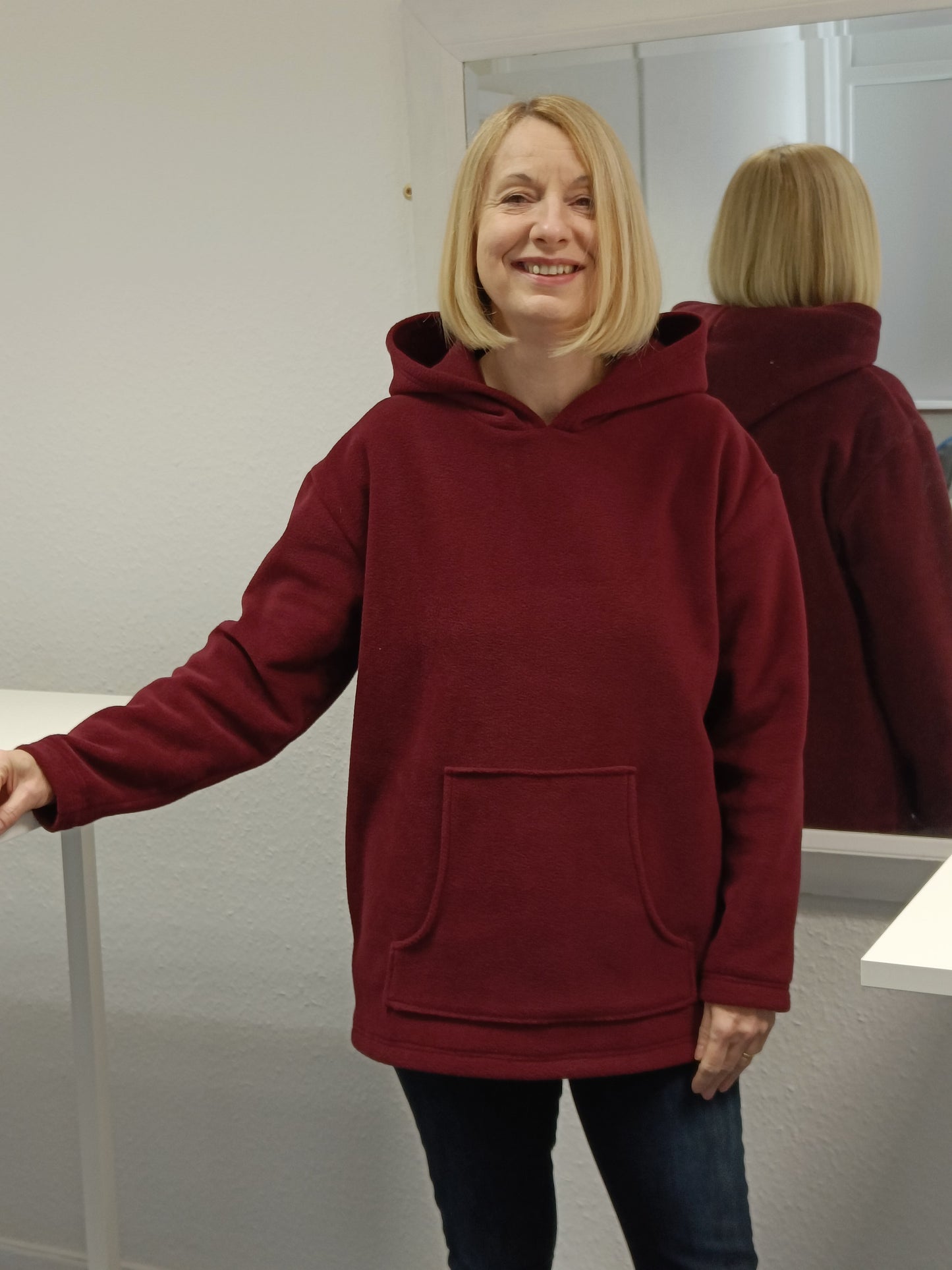 Confident beginner Unisex Hoody Sewing Class - starting Saturday 19th October for 2 weeks 1.00 - 4.00