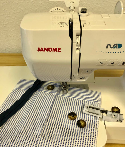 Skill Builder Zip it! fly front and button hole Mon 2nd February 1.00-4.00