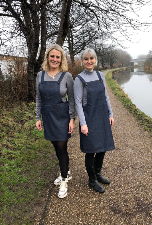 Confident Beginner - Make the Lauren Bib dress - Starting Saturday July 18th 1.00-4.00 for three weeks