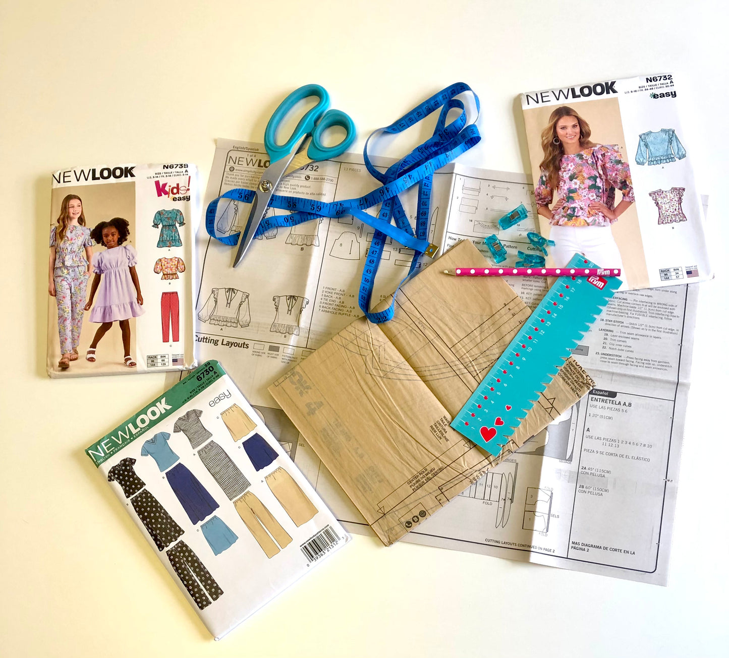 Skill Builder - Understanding a sewing pattern Mon 13th October 1.30-4.00